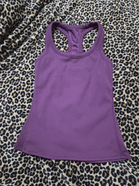ALO Yoga Tops - ALO Yoga Plum Racerback Tank Top